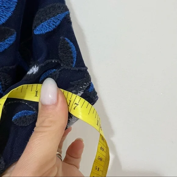 Revolve X Bardot Sapphire Lace Midi floral dress Sz L NWT - Picture 11 of 15